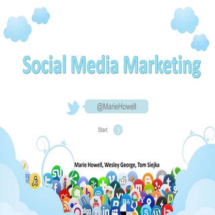Social media Marketing 2012-2013
