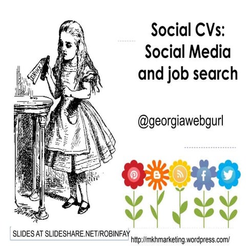 Social CVs: Social media & the job search