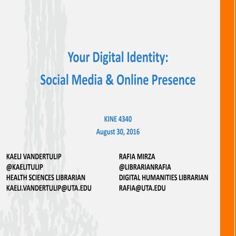 Your Digital Identity