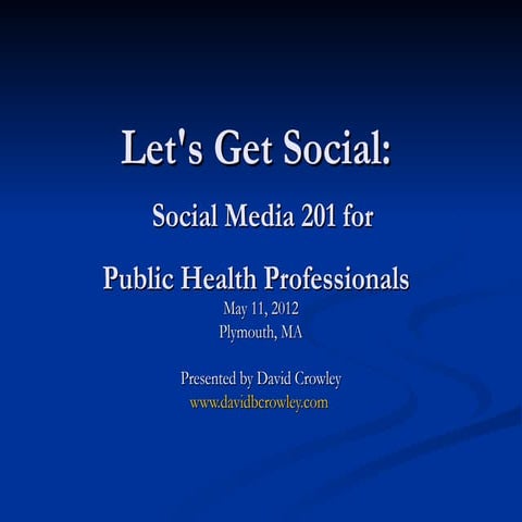 Social Media 201 for Nonprofits