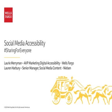 Wells Fargo's Guide to Social Media Accessibility