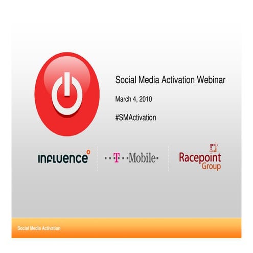 Social Media Activation