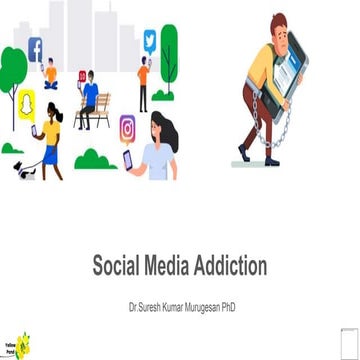 Social media addiction