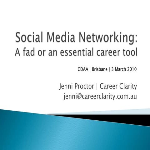 Social Media   A Fad Or An Essential Career Tool