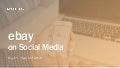 Social Media Analysis - ebay - August - September 2016