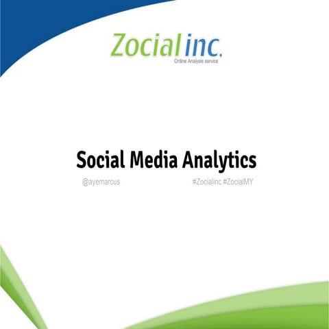 Social media analytics   exabytes e commerce conference 2014