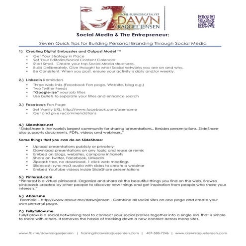 Social Media and Branding