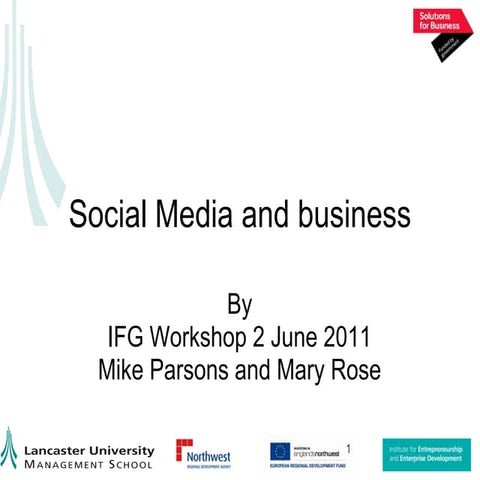 Social media and_business