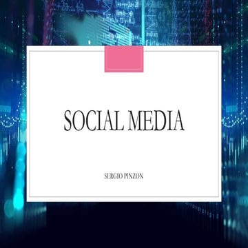 Social media and content creation for social media