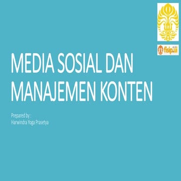 Social media and content management 090914 copy
