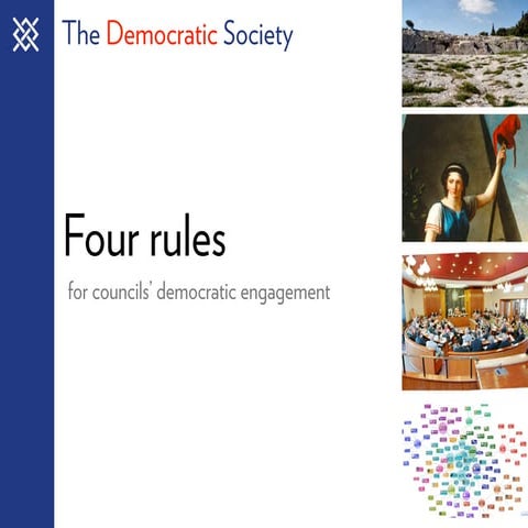 Four rules for councils' democratisation work