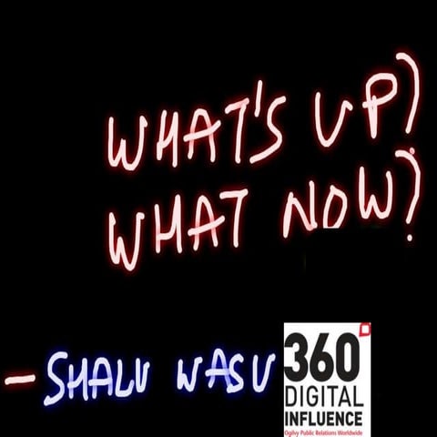 What's up? What now?