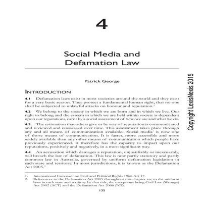 Social media and defamation law (watermarked) 