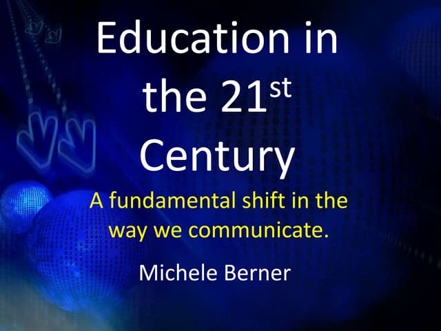 Social media in education