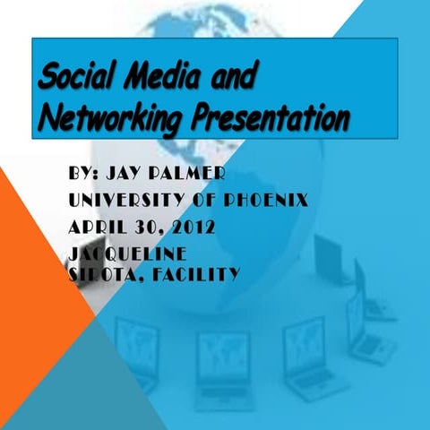 Social Media And Marketing