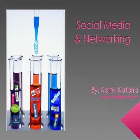 Social Media And Networking