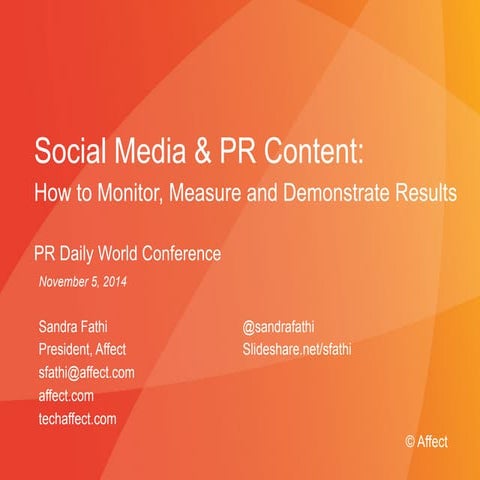 Barcelona Principles for PR Measurement | PDF