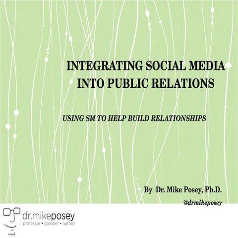 Social Media And Relationships | PPT