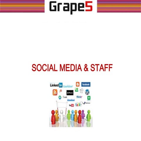 Social media and staff