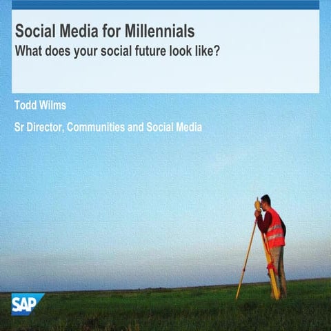 Social media and stem for millenials