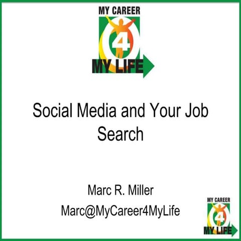 Social media and your job search v2