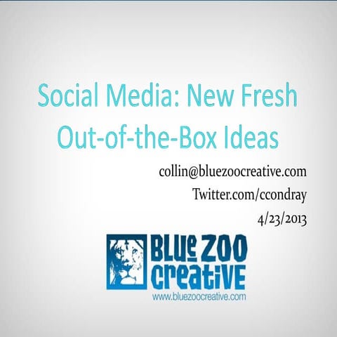 April 2013 Social Media Seminar