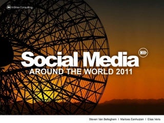 Social media around the world 2011 Social media around the world 2011