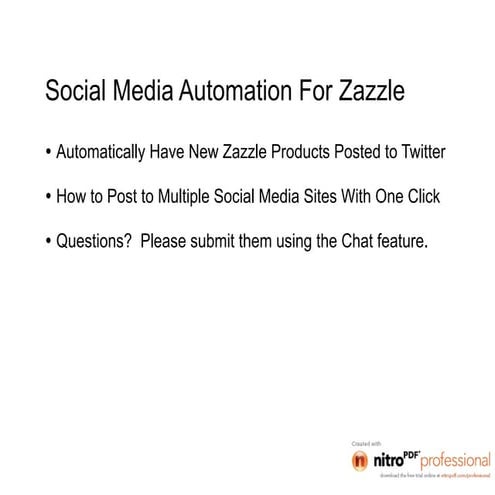 Social media automation