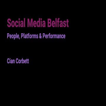 People, Platforms & Performance - Social Media in 2024