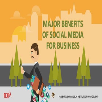 Social media benefits for business