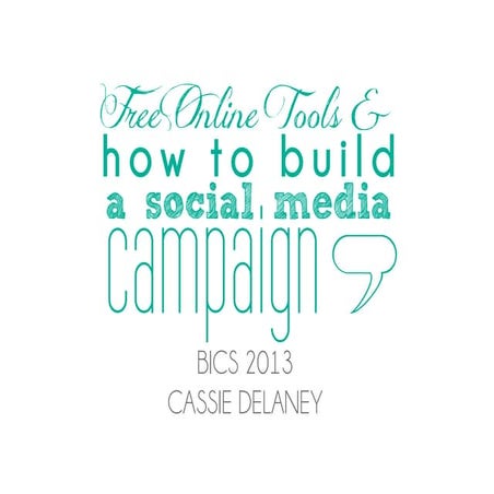 Social Media BICS Froum - Cassie Delaney