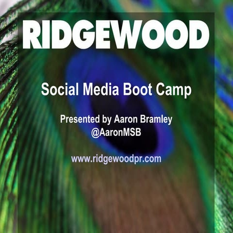 Social Media Bootcamp
