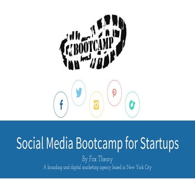 Social Media Bootcamp for Startups