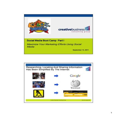 Social media boot camp pt 1 superzoo