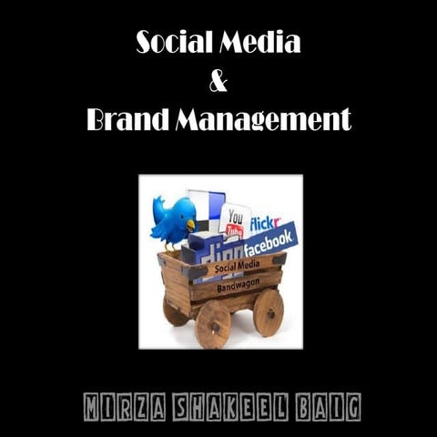Social media & brand management