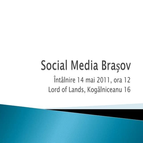 Social media brasov   14 mai 2011