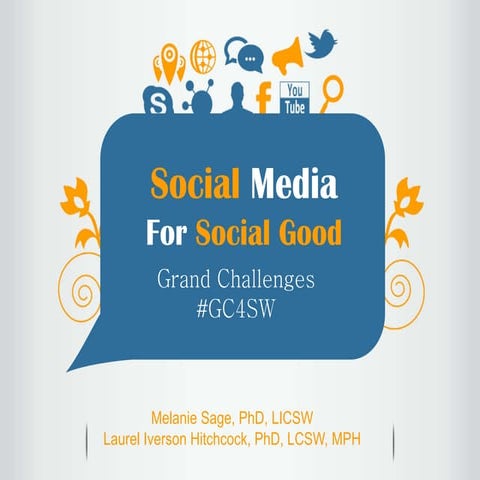 Social Media for Social Good