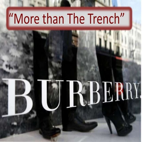 Social media burberry presentation