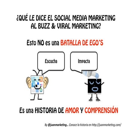 Social media marketing VS buzz y viral marketing