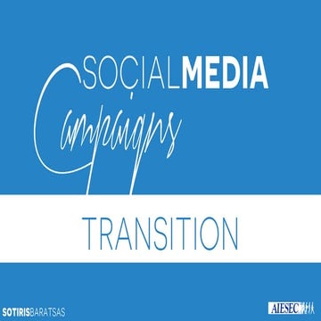 How to run effective Social Media Campaigns [AIESEC Training]