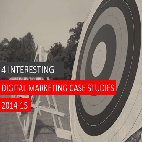 4 Interesting Digital Marketing Case Studies