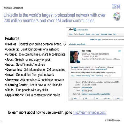 Social media channels