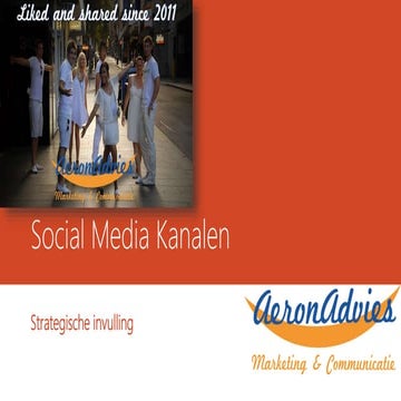 Guestlecture Windesheim: Social media channels