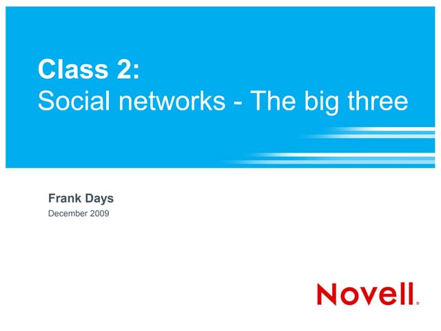 Social media class 2 v2