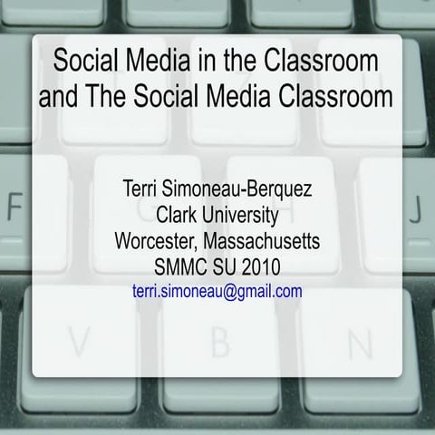 Social media classroom