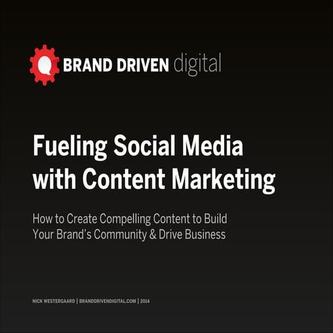 Content: How to Fuel Social Media Marketing with Content