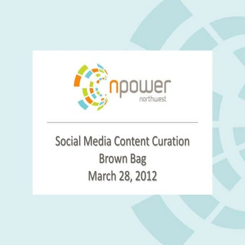 Social Media Content Curation