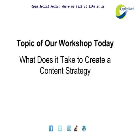 Tips for Creating a Social media Content Strategy