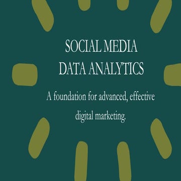 Social media data analytics