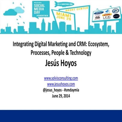 Integrating Digital Marketing and CRM - #SMDayMIA